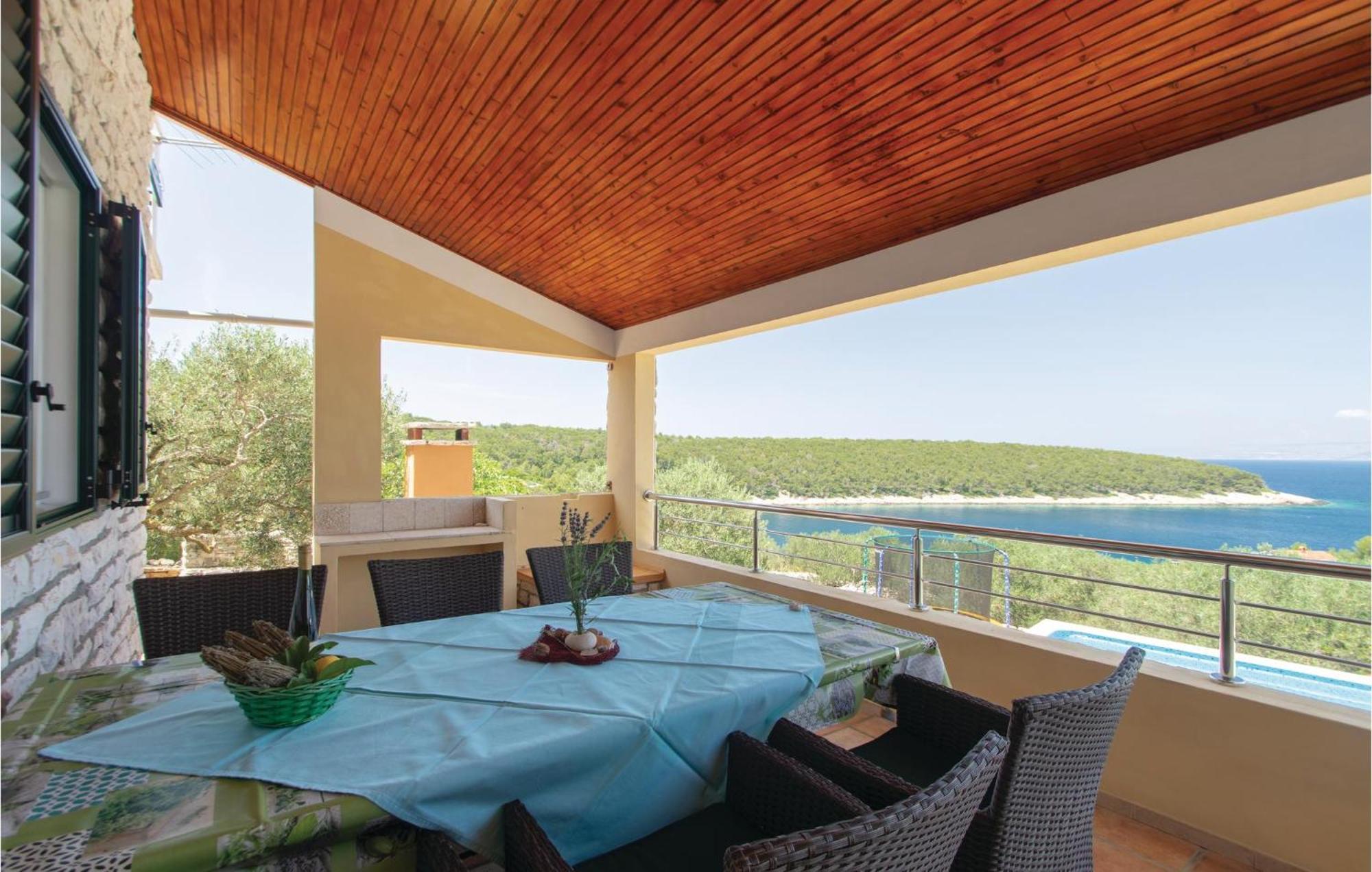 Nice Home In Tankaraca With House Sea View Vela Luka Exterior foto