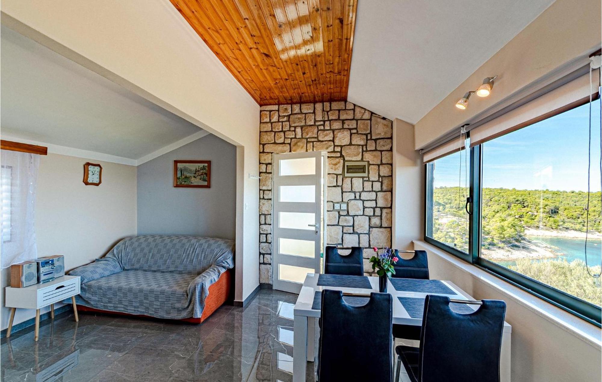 Nice Home In Tankaraca With House Sea View Vela Luka Exterior foto