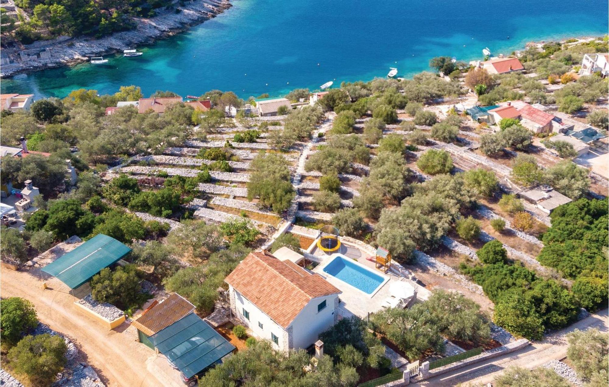 Nice Home In Tankaraca With House Sea View Vela Luka Exterior foto