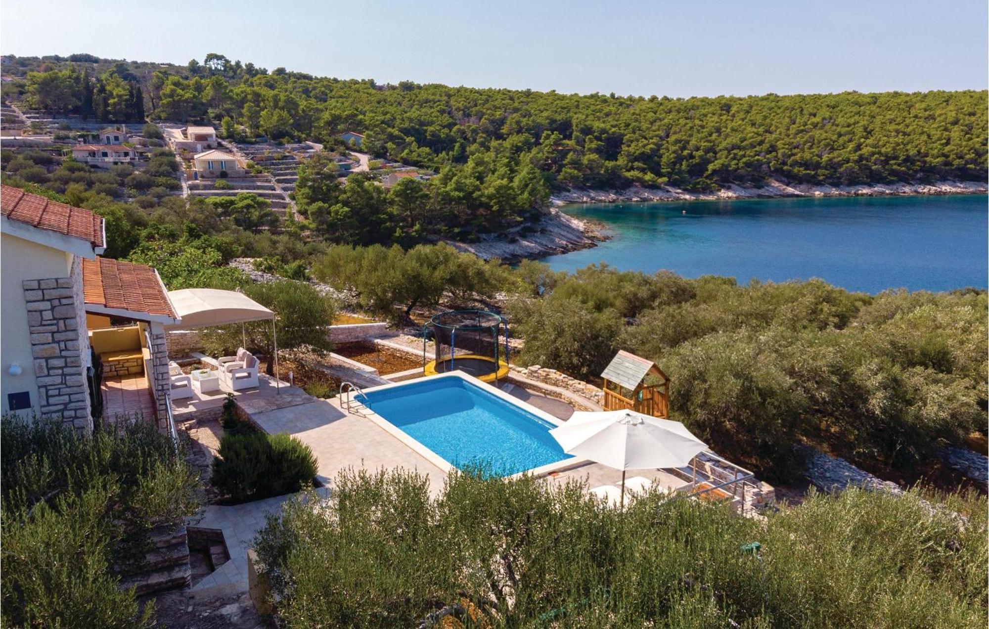 Nice Home In Tankaraca With House Sea View Vela Luka Exterior foto
