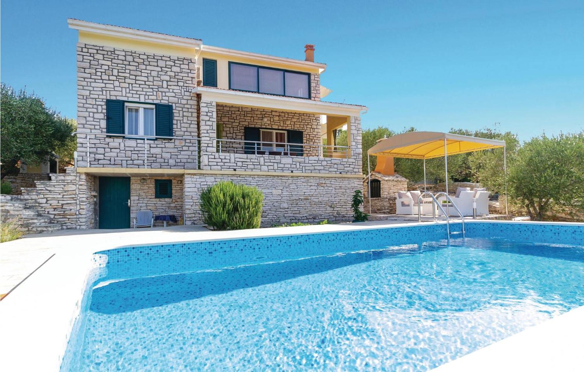 Nice Home In Tankaraca With House Sea View Vela Luka Exterior foto