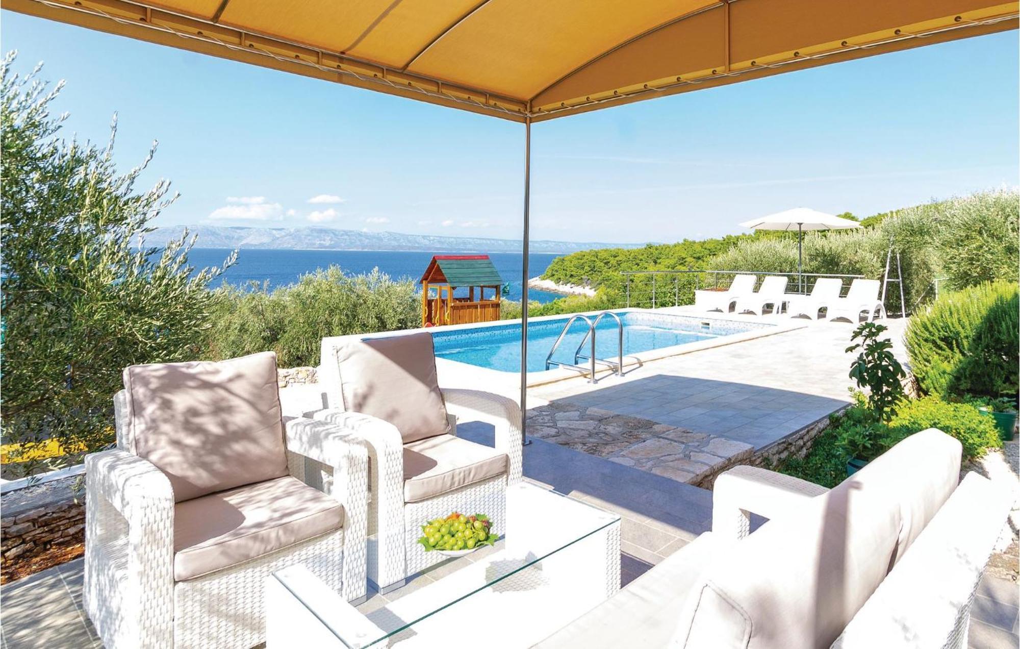 Nice Home In Tankaraca With House Sea View Vela Luka Exterior foto